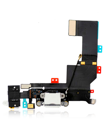 Charging Port Flex Cable Compatible For iPhone 5S (Silver)