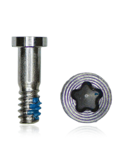 Bottom Screws Compatible For iPhone 5S (Silver) (100 Pack)