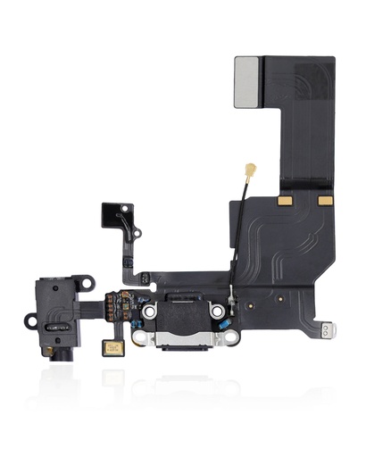 Charging Port Flex Cable Compatible For iPhone 5C (Black)