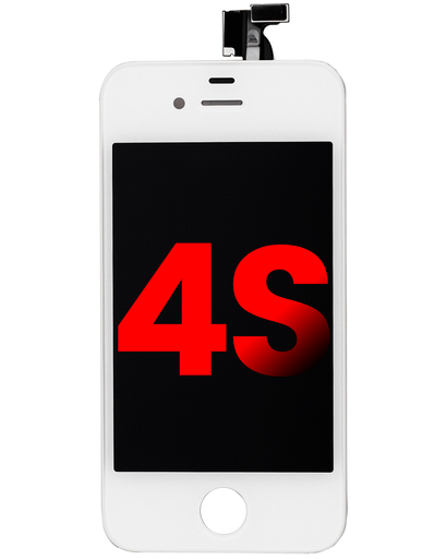 LCD Assembly Compatible For iPhone 4S (Aftermarket Plus) (White)