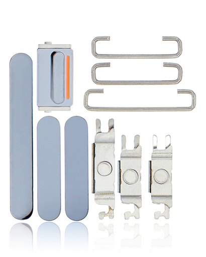 Hard Buttons (Power / Volume / Switch) Compatible For iPhone 13 Pro / 13 Pro Max (Sierra Blue)
