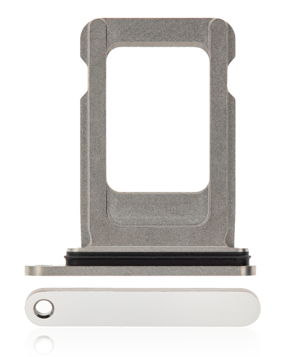 Single Sim Card Tray Compatible For iPhone 12 Pro / 12 Pro Max / 13 Pro / 13 Pro Max (Silver)