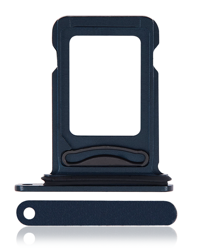 Dual Sim Card Tray Compatible For iPhone 14 / 14 Plus (Midnight)