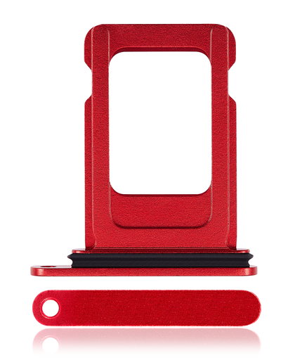 Single Sim Card Tray Compatible For iPhone 14 / 14 Plus (Red)