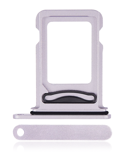 Dual Sim Card Tray Compatible For iPhone 14 / 14 Plus (Purple)