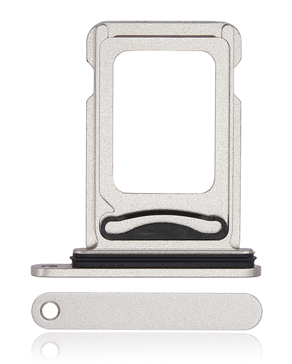 Dual Sim Card Tray Compatible For iPhone 14 / 14 Plus (Starlight)