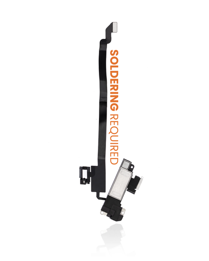 Earpiece Speaker With Proximity Sensor Cable Compatible For iPhone XR (Warning: Soldering Required Compatible For Face ID Functionality) (Premium)