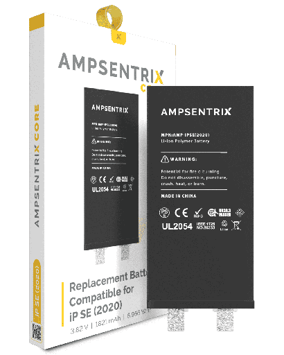 Replacement Battery Core Compatible For iPhone SE (2020) (Spot Welding Required) (AmpSentrix Core)