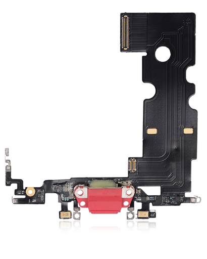 Charging Port Flex Cable Compatible For iPhone SE (2020) (Aftermarket Plus) (Red)