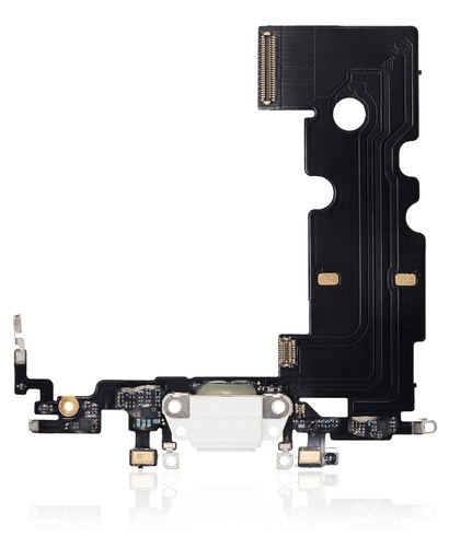 Charging Port Flex Cable Compatible For iPhone SE (2020) (Aftermarket Plus) (White)