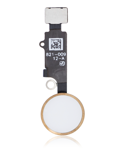 Home Button With Flex Compatible For iPhone 7 / 7 Plus / 8 / 8 Plus / SE (2020) / SE (2022) (Gold) (Warning: Compatible For Cosmetic Use Only)