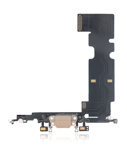 Charging Port Flex Cable Compatible For iPhone 8 Plus (Premium) (Gold)