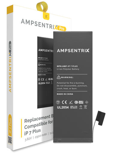 Replacement Battery Compatible For iPhone 7 Plus (AmpSentrix Pro)