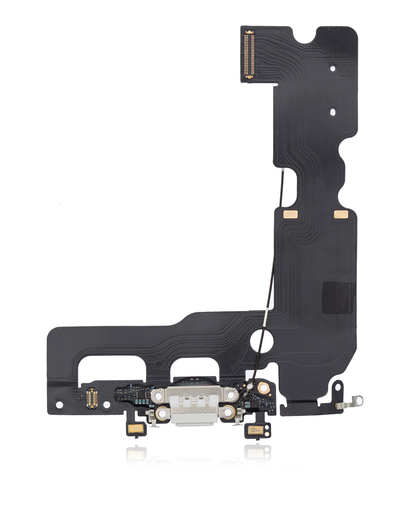 Charging Port Flex Cable Compatible For iPhone 7 Plus (Aftermarket) (Silver)
