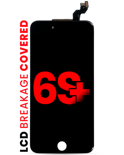 LCD Assembly With Steel Plate Compatible For iPhone 6S Plus (Aftermarket Pro: XO7 Incell) (Black)