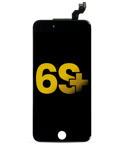 LCD Assembly With Steel Plate Compatible For iPhone 6S Plus (Premium) (Black)