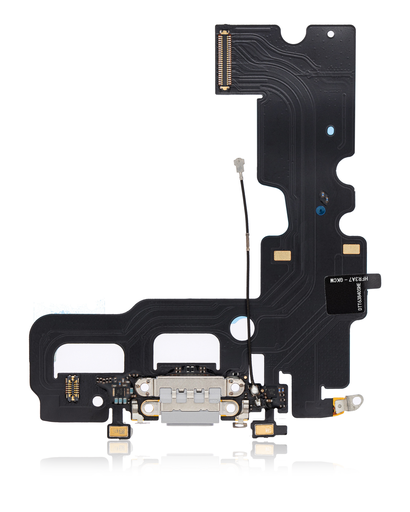 Charging Port Flex Cable Compatible For iPhone 6S Plus (Premium) (Silver)