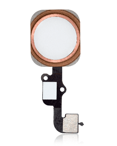 Home Button With Flex Compatible For iPhone 6S / 6S Plus (Rose Gold)