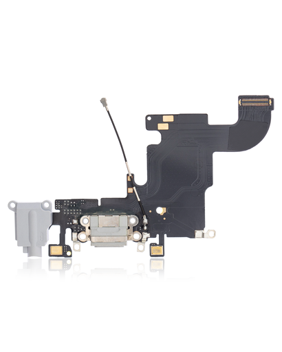 Charging Port Flex Cable Compatible For iPhone 6S (Premium) (Silver)