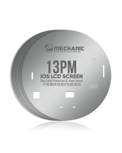 Screen Cable IC Protection Stencil Compatible For iPhone 11 To 13 Pro Max (Mechanic)