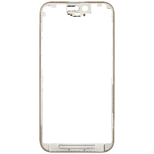 LCD Frame Without Glue Compatible For iPhone 15 Pro (5 Pack)