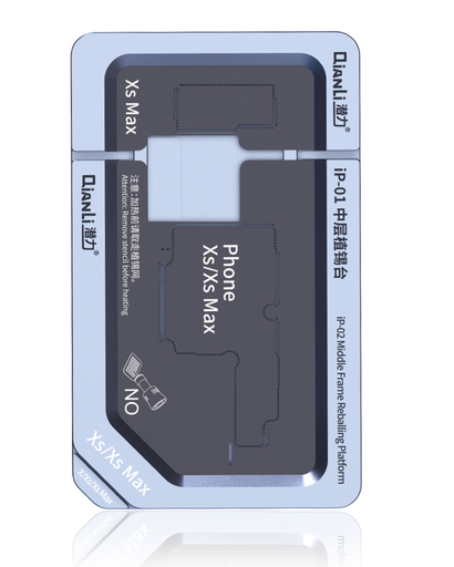 Metal Middle Frame Reballing Platform (IP-01) For iPhone X / XS / XS Max (Qianli)