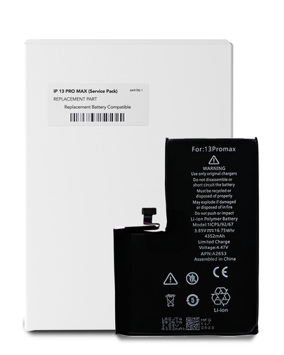Replacement Battery Compatible For iPhone 13 Pro Max (Service Pack)