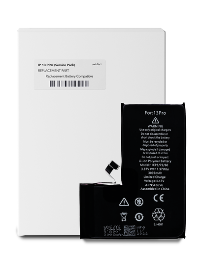 Replacement Battery Compatible For iPhone 13 Pro (Service Pack)