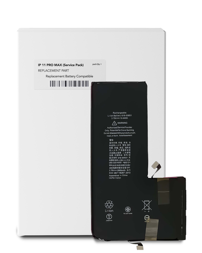 Replacement Battery Compatible For iPhone 11 Pro Max (Service Pack)