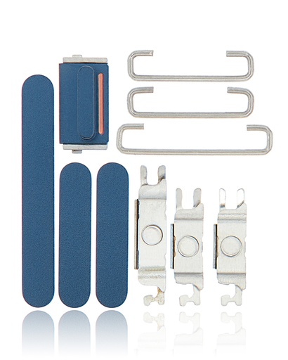 Hard Buttons (Power / Volume / Switch) Compatible For iPhone 12 Mini (Blue)