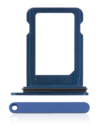 Single Sim Card Tray Compatible For iPhone 12 Mini (Blue)