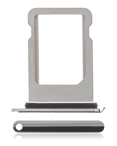 Sim Card Tray Compatible For iPhone XS (Silver)