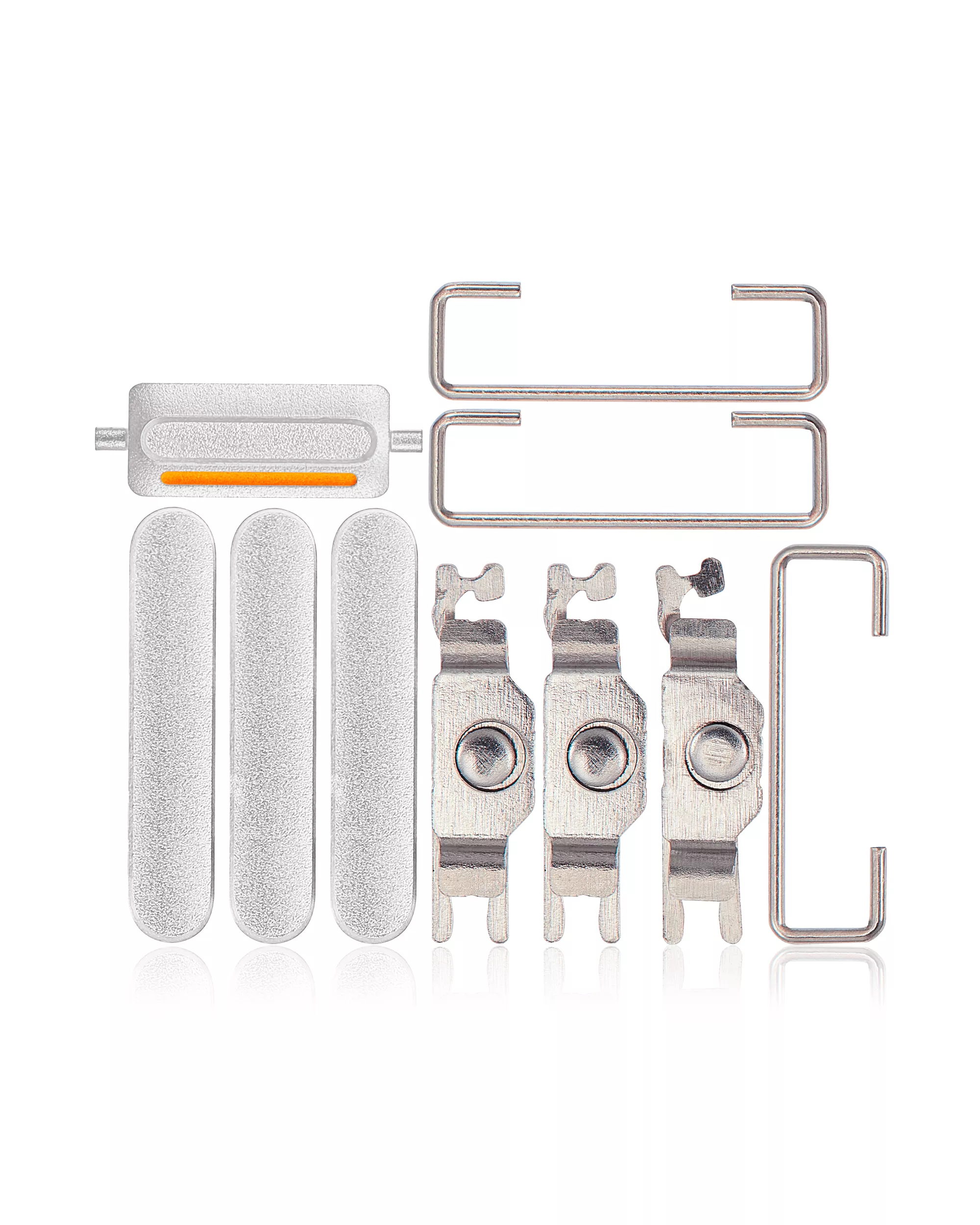 Hard Buttons (Power / Volume / Switch) Compatible For iPhone SE (2020) (White)