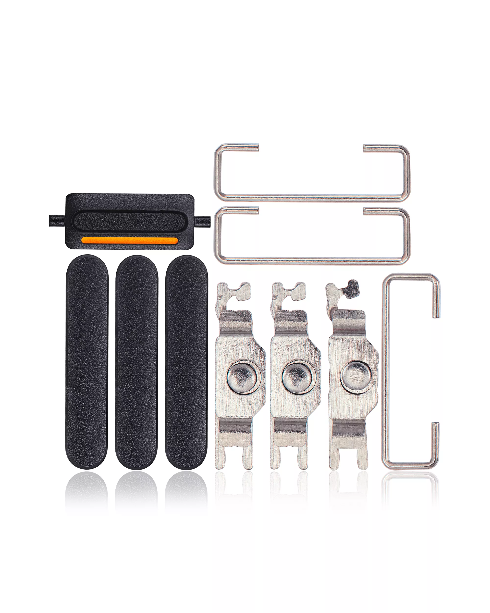Hard Buttons (Power / Volume / Switch) Compatible For iPhone SE (2020) (Space Gray)