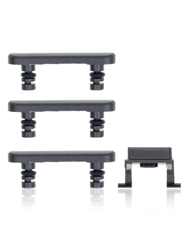 Hard Buttons (Power / Volume / Switch) Compatible For iPhone 8 Plus (Space Gray)