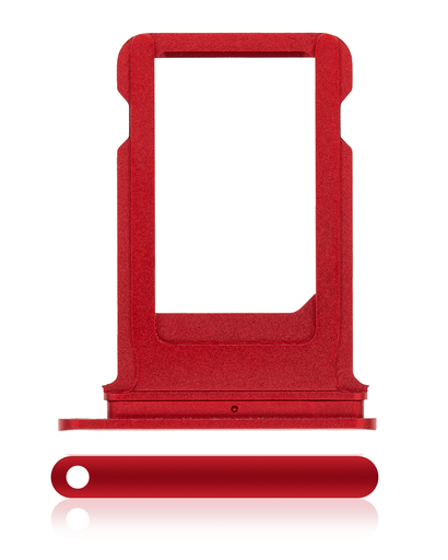 Sim Card Tray Compatible For iPhone 8 Plus (Red)
