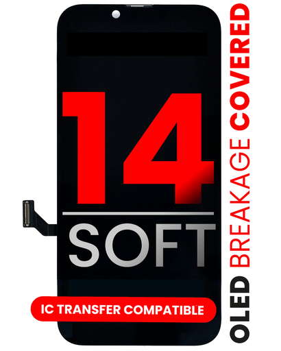 OLED Assembly Compatible For iPhone 14 (Aftermarket Pro: XO7 Soft)