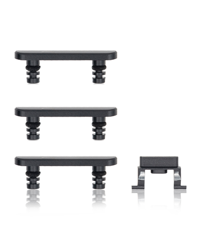 Hard Buttons (Power / Volume / Switch) Compatible For iPhone 8 (Space Gray)