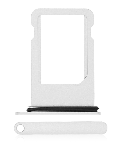 Sim Card Tray Compatible For iPhone 7 (Silver)