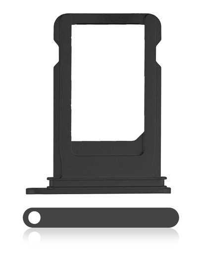 Sim Card Tray Compatible For iPhone 7 (Matte Black)