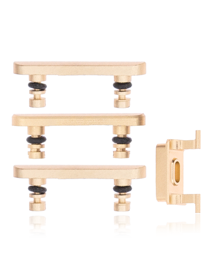 Hard Buttons (Power / Volume / Switch) Compatible For iPhone 7 Plus (Gold)