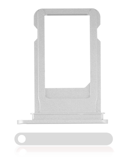 Sim Card Tray Compatible For iPhone 7 Plus (Silver)
