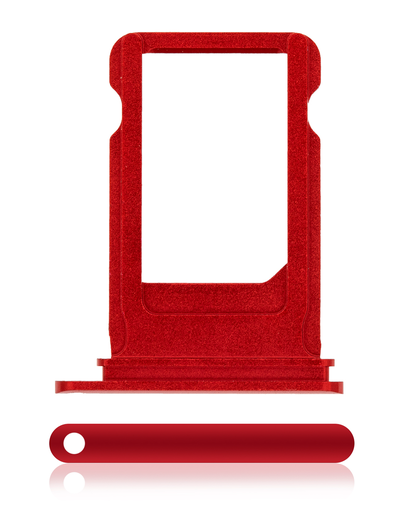 Sim Card Tray Compatible For iPhone 7 Plus (Red)