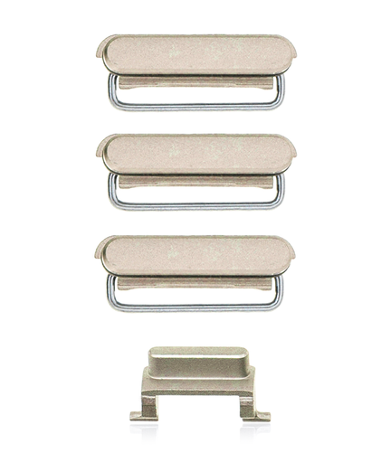Hard Buttons (Power / Volume / Switch) Compatible For iPhone 6S (Gold)