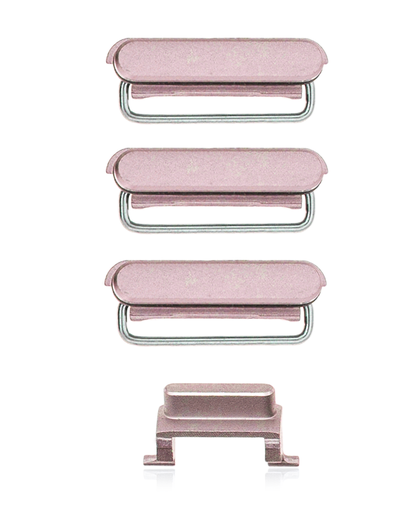 Hard Buttons (Power / Volume / Switch) Compatible For iPhone 6S (Rose Gold)
