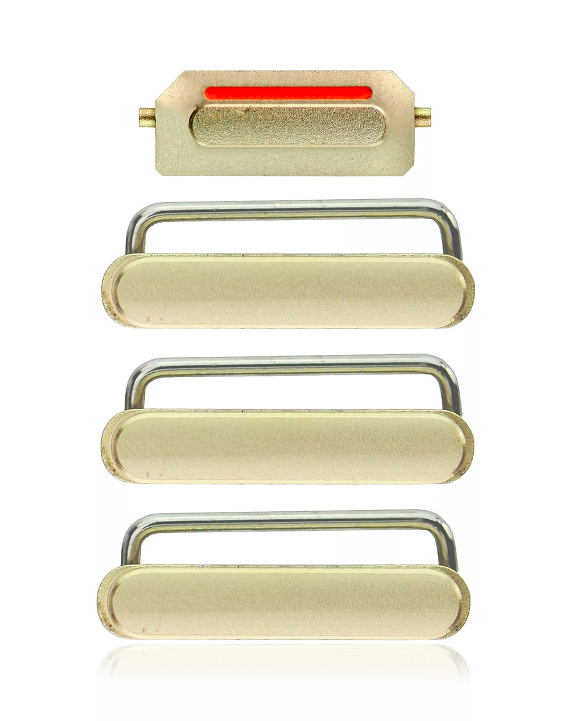 Hard Buttons (Power / Volume / Switch) Compatible For iPhone 6 / 6 Plus (Gold)