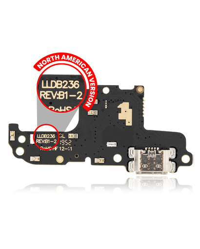 Charging Port Board Compatible For Motorola Moto E (XT2052/2020) (US Version) (Premium)