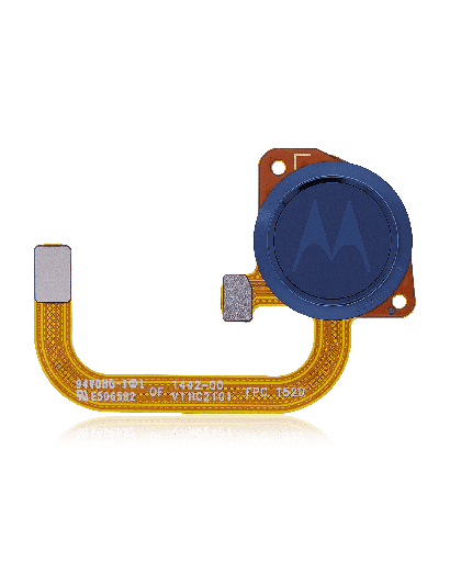 Fingerprint Scanner With Flex Cable Compatible For Motorola Moto E (XT2052/2020) (Genuine OEM) (Midnight Blue)