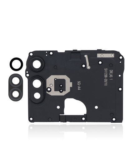 Back Camera Lens With Bracket Compatible For Motorola Moto E (XT2052/2020) (Black)