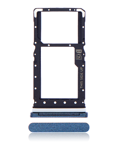 Single Sim Card Tray Compatible For Motorola Moto E (XT2052/2020) (Genuine OEM) (Dark Sea)